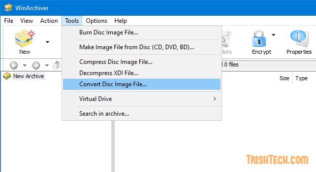 converting dmg file
